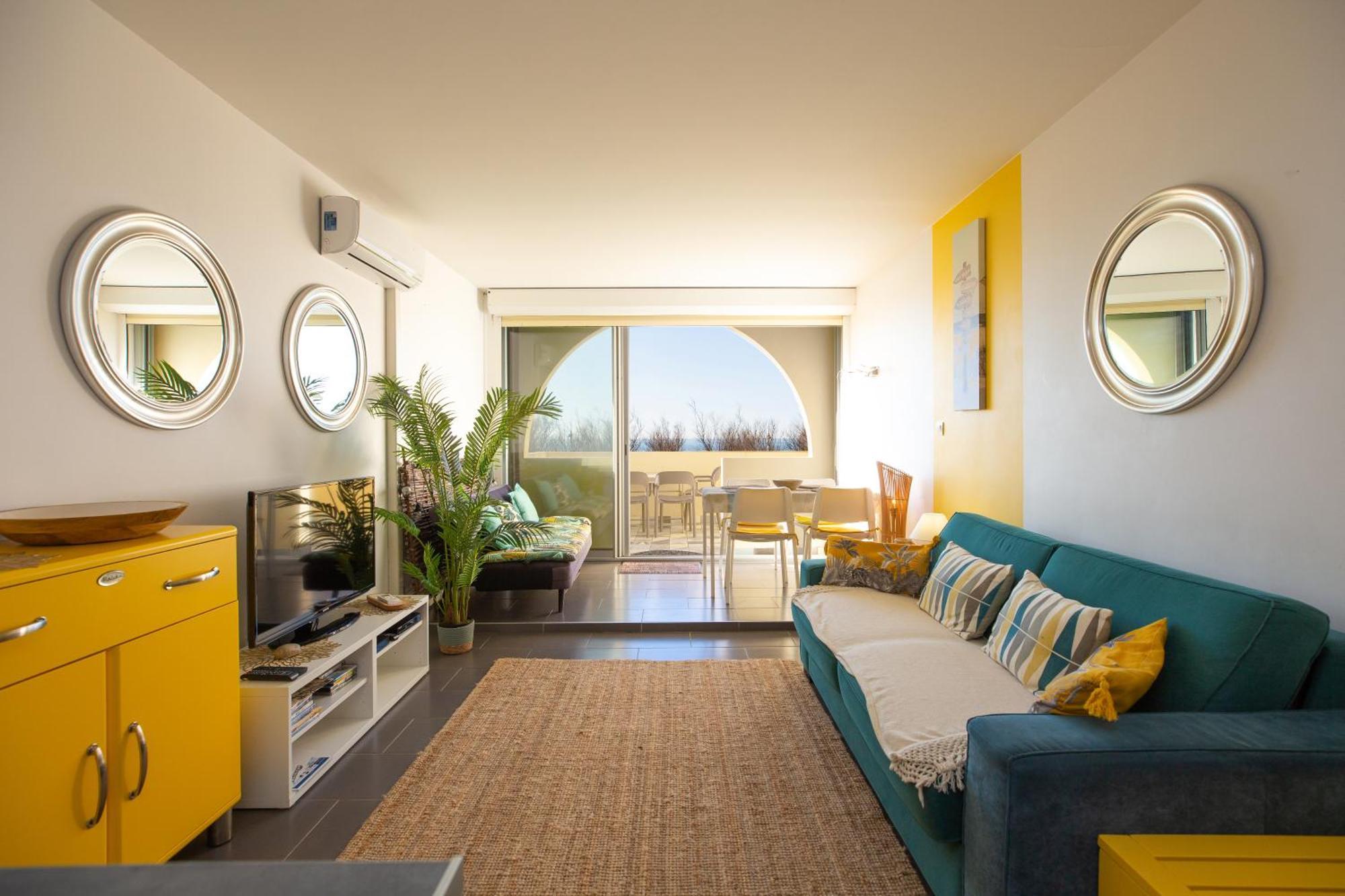 La Dune D'Or - Vue Mer, Studio Face A La Plage Avec Terrasse ソール・オスゴール エクステリア 写真