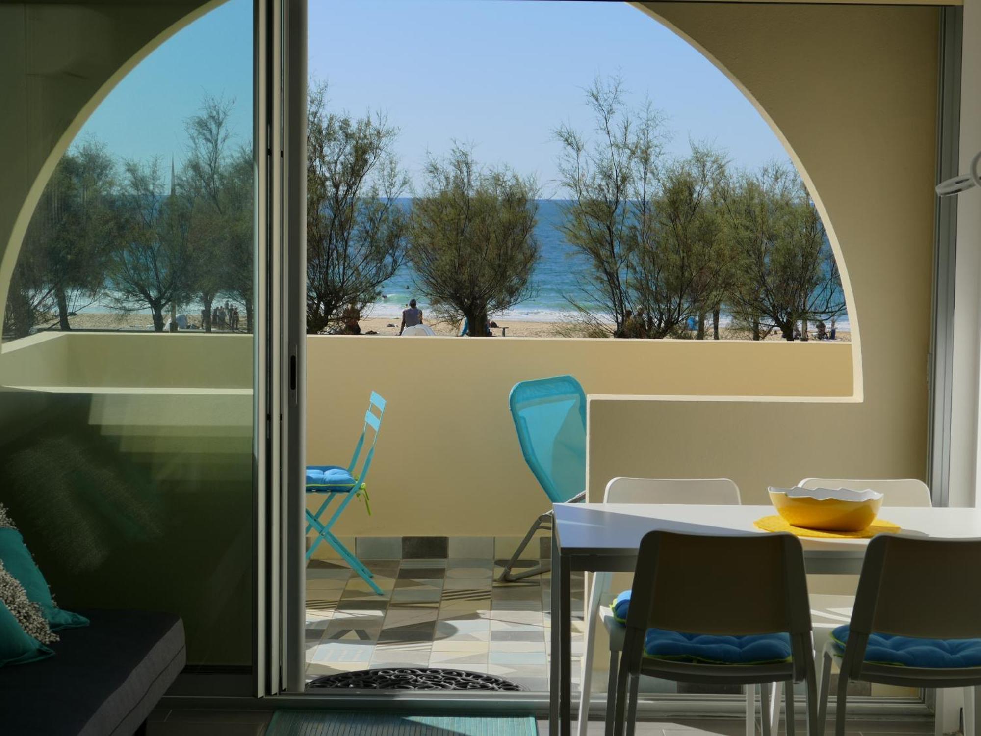 La Dune D'Or - Vue Mer, Studio Face A La Plage Avec Terrasse ソール・オスゴール エクステリア 写真