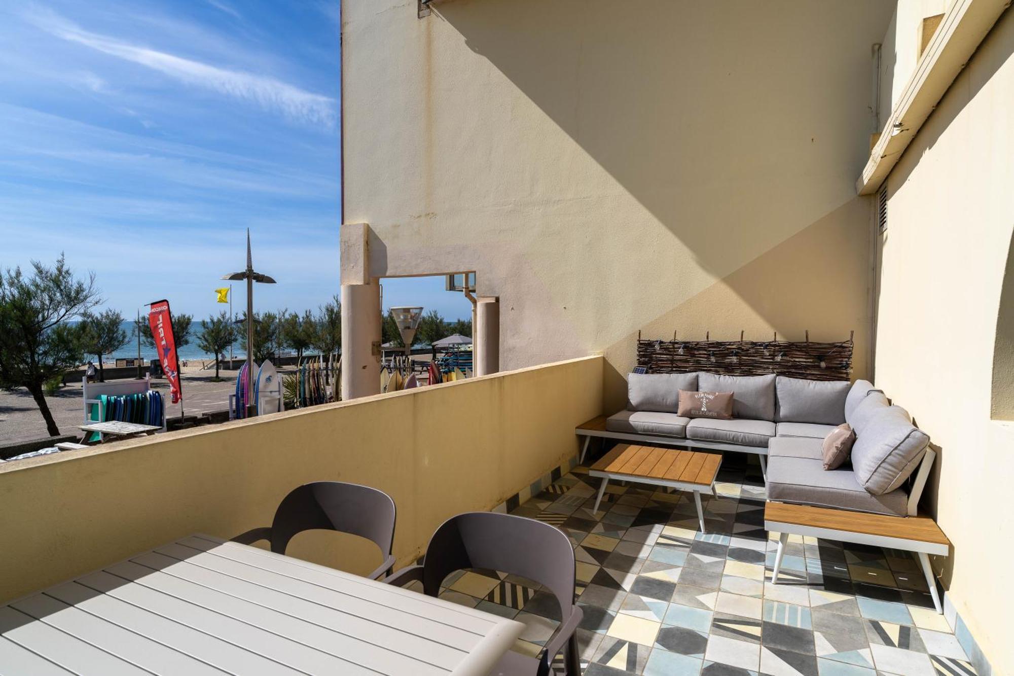 La Dune D'Or - Vue Mer, Studio Face A La Plage Avec Terrasse ソール・オスゴール エクステリア 写真